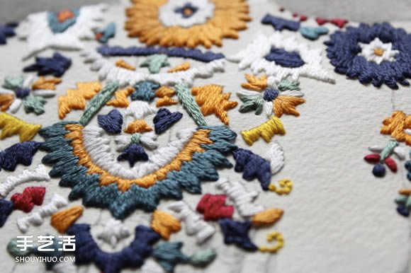 刺繡藝術(shù)家Izziyana Suhaimi的精工刺繡作品 -  www.shouyihuo.com